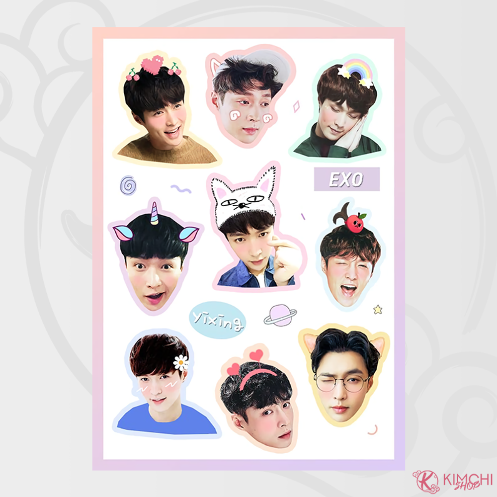 Стикер-пак EXO - Лэй Стикер-пак EXO - Лэй