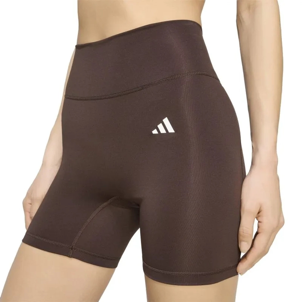 Женские Шорты теннисные Adidas Optime Essentials - aurora cofee