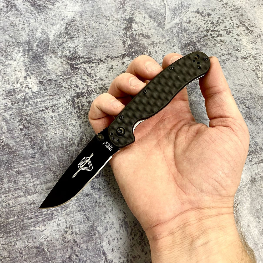 Нож складной Крыса, Ontario 8861 RAT II