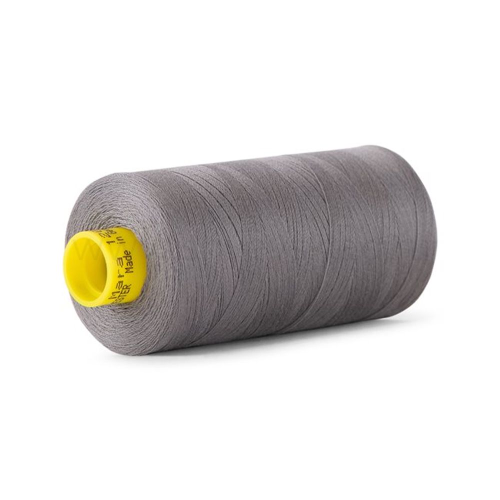 Нитка Gutermann Mara 120 (1000 метров), 1 кат., универсальная | 496 серо-стальной