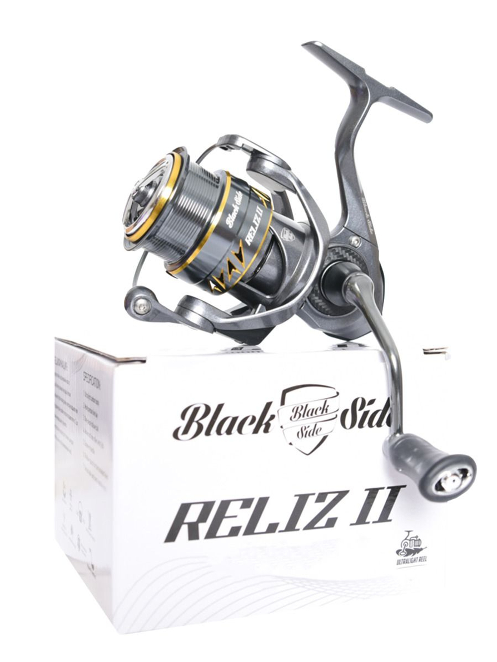 Катушка безынерционная ультралайт Black Side Reliz II 1000S Nano (6+1 подш.)