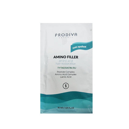 Подложка Prodiva AMINO POWER : FILLER Кислая маска САШЕ