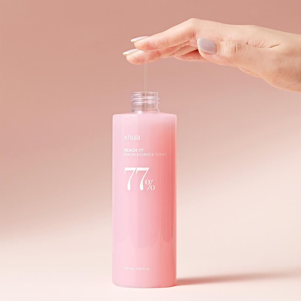 Тонер-эссенция с персиком для гладкой и сияющей кожи Anua Peach 77 Niacin Essence Toner 250 мл
