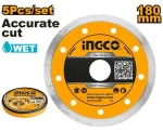 Диск алмазный сплошной INGCO DMD021802M 180х22,2 мм