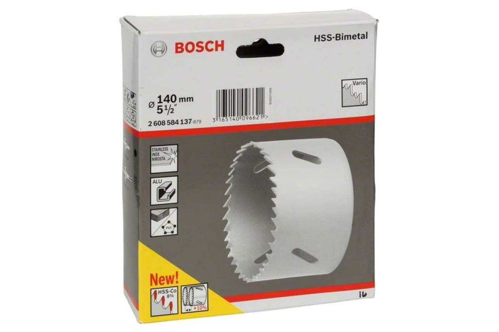 Коронка STANDART HSS-Bimetall 140 мм BOSCH  2608584137