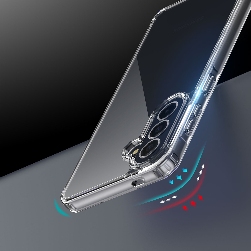 Усиленный прозрачный чехол для смартфона Samsung Galaxy A57, серия Clin Series от Dux Ducis