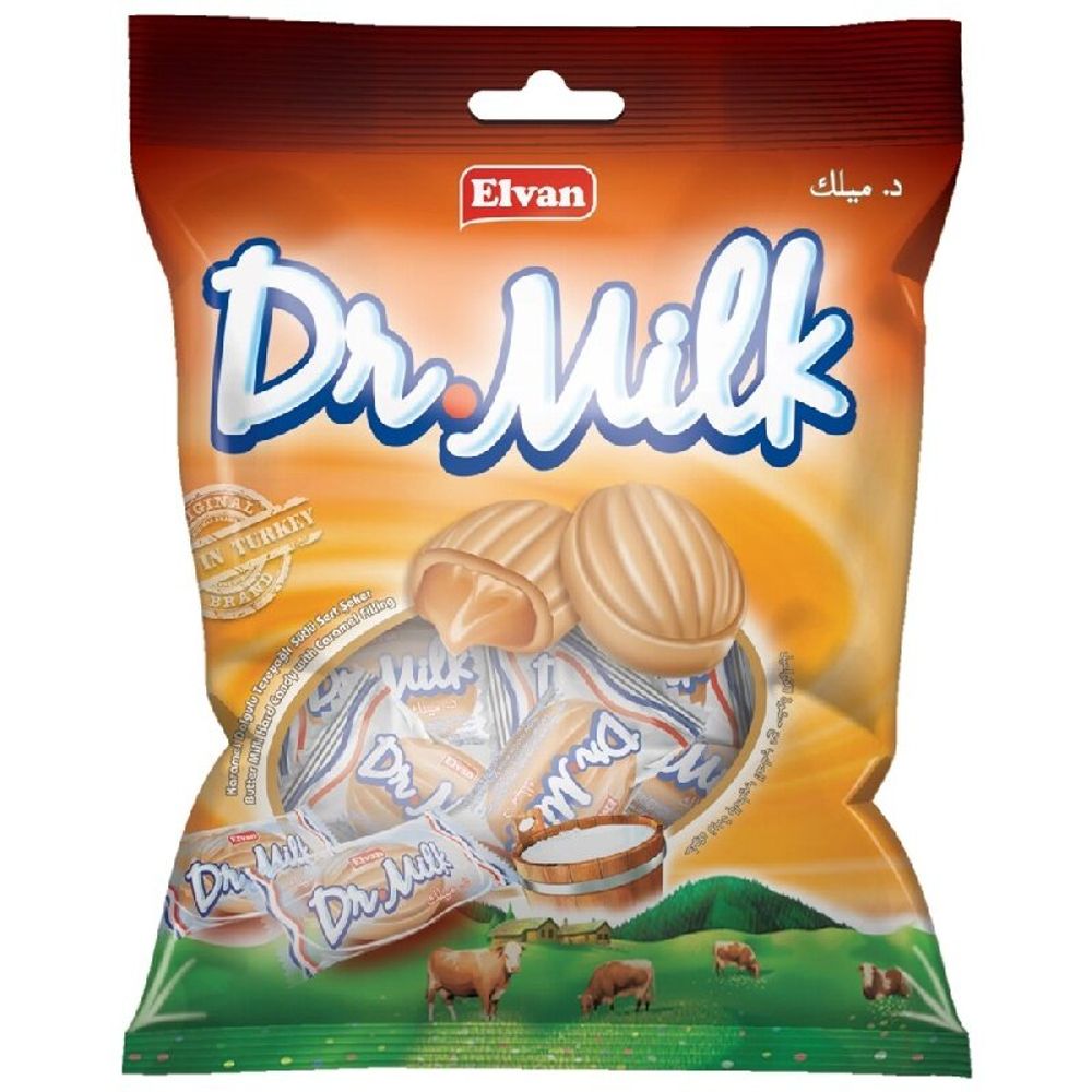 Milk Candy Aidin Карамель с молоч. вкусом и карам. начинкой ВЕС