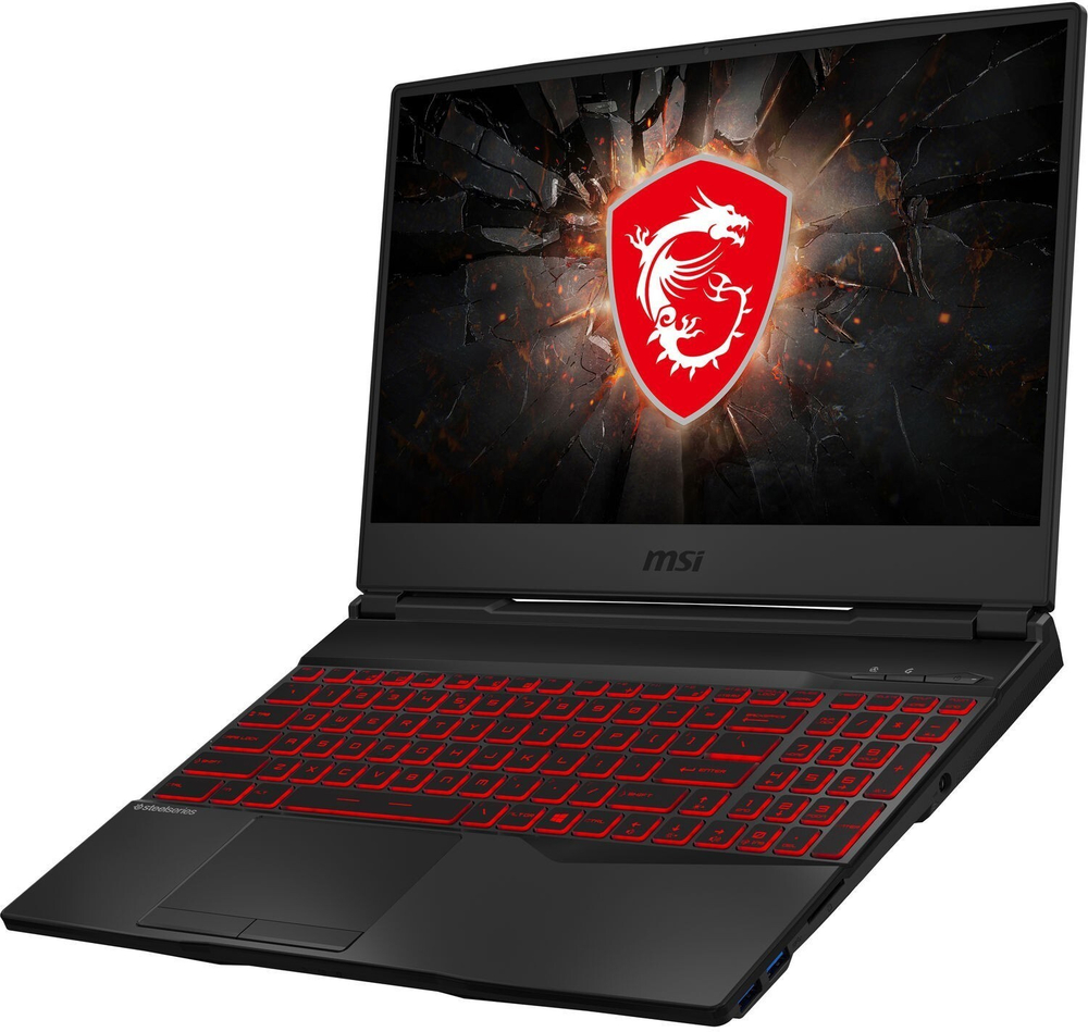 Ноутбук MSI GL65 Leopard 10SCXR-219XRU (9S7-16U822-219) 15.6;(1920x1080)IPS-level/ i5-10500H(2.6ГГц)/ 8Гб/ 1Тб HDD/ GeForce GTX 1650 4Гб/ нет DVD/ Без ОС/ Черный