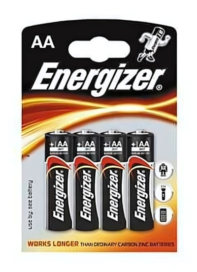 Элемент питания Energizer LR6 BL/4 (комплект 4 шт)