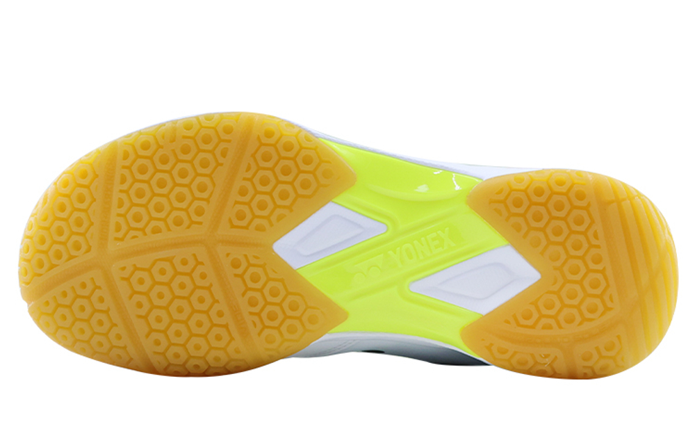 YONEX Power Cushion Badminton Shoes Unisex Low top White/Yellow