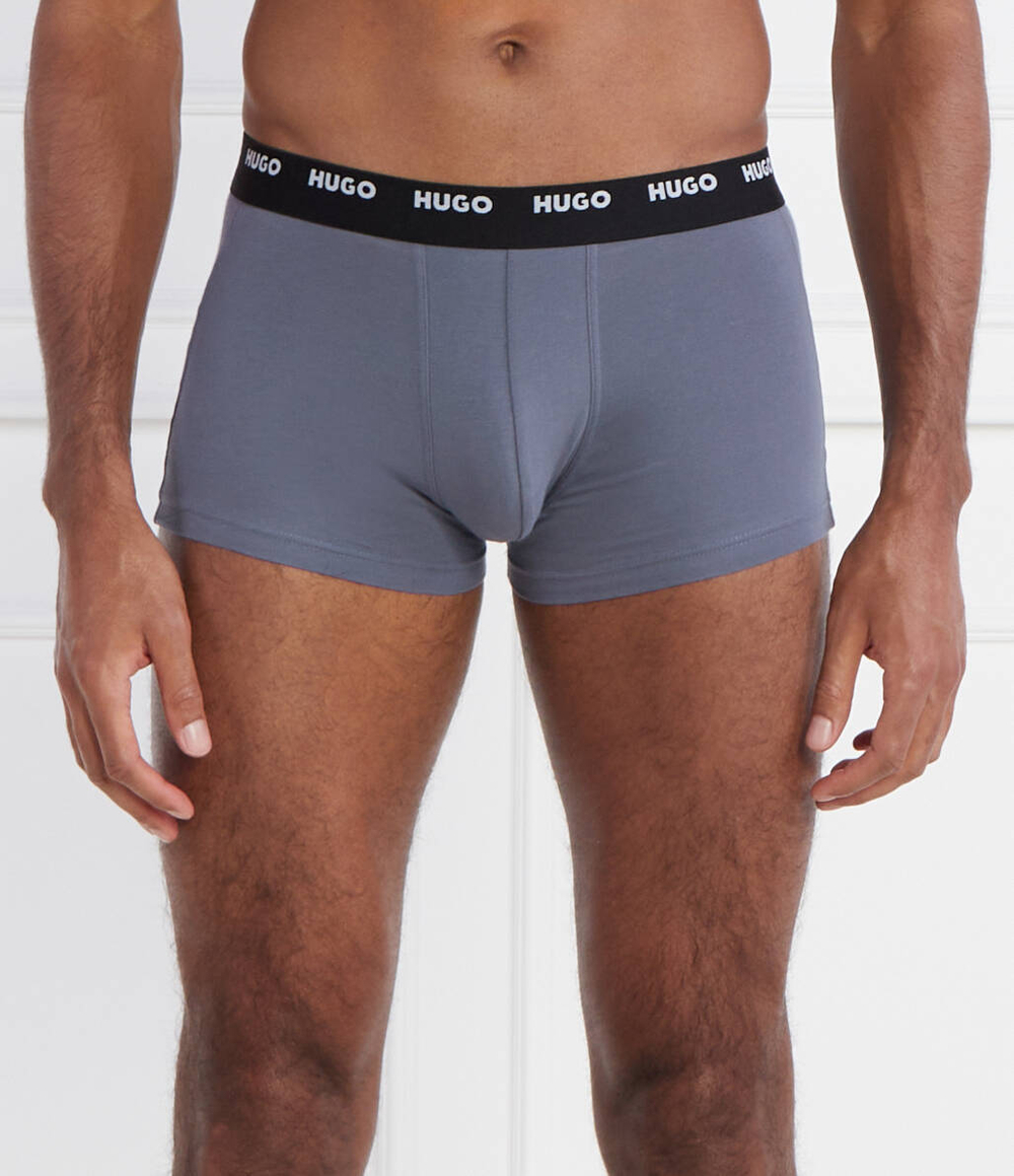 Трусики-боксеры 5шт. Hugo Bodywear - серый(50479944)