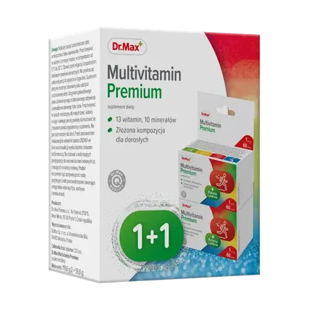 Dr.Max Multivitamin Premium - 60 + 60 таблеток