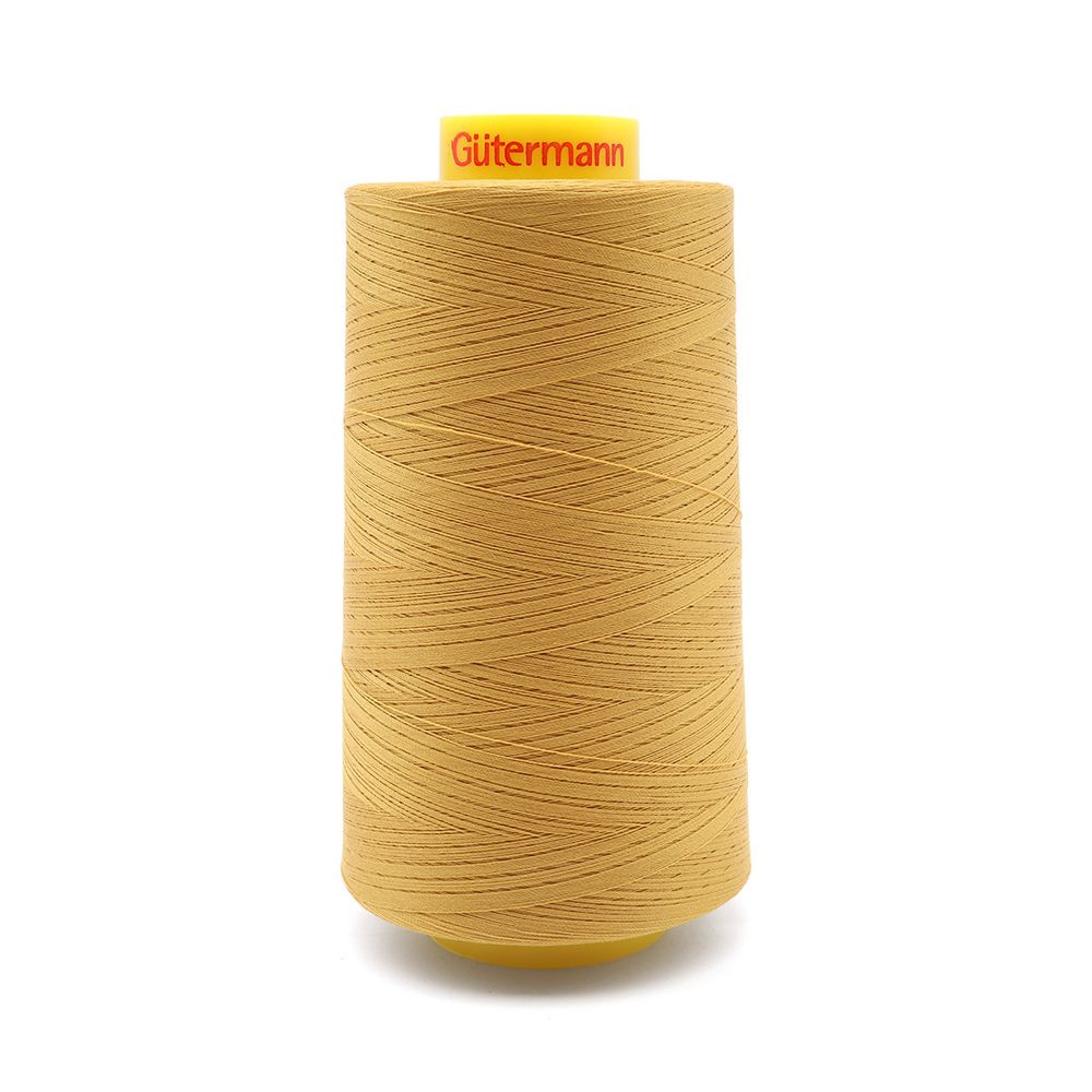 Нитка Gutermann Mara 120 (5000 метров), 1 боб., универсальная | 968 золотой
