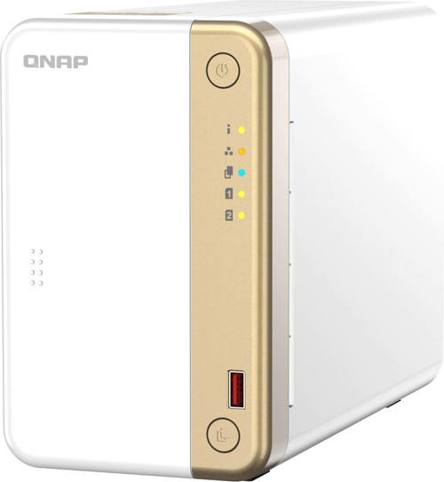 Сетевое хранилище QNAP TS-262-4G белый