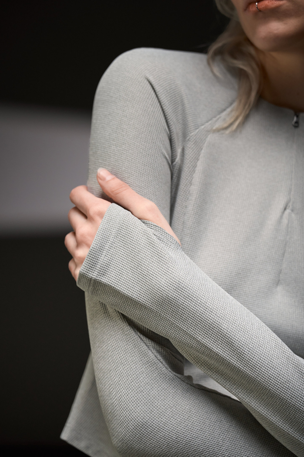 Лонгслив Blue Monte Crew Neck Training Longsleeve "Chongsheng Gray" Women’s