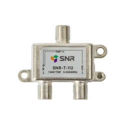 Ответвитель абонентский SNR-T-112 на 1 отвод, вносимое затухание IN-TAP 12dB.