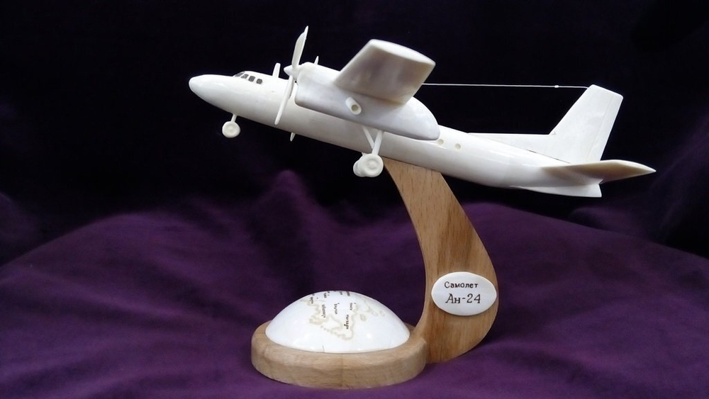 Модель самолета Ан - 24