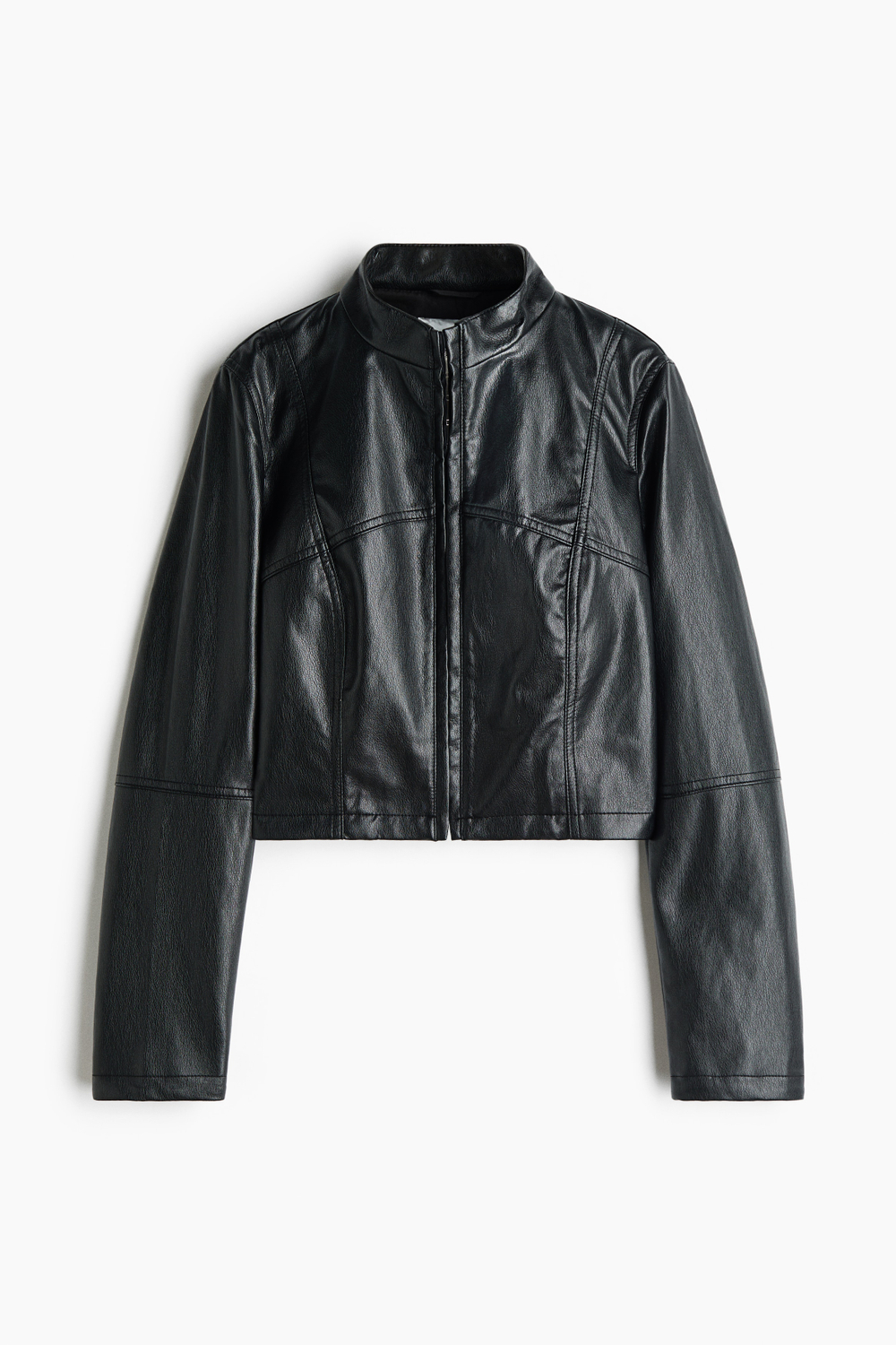Короткая куртка из ткани с покрытием - H&M