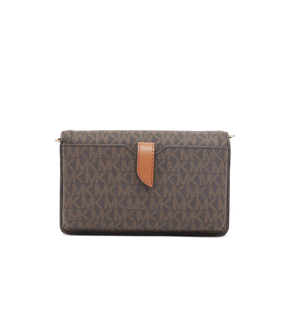 Сумка-мессенджер Heather Michael Kors - коричневый(32F2G7HC1B)