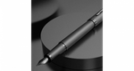Перьевая ручка Parker IM Professionals Monochrome Titanium, перо:F/M, цвет чернил: blue, в подарочной упаковке.