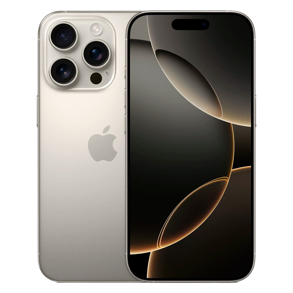 Смартфон Apple iPhone 16 Pro 512GB, eSIM, Natural Titanium (Натуральный титановый)