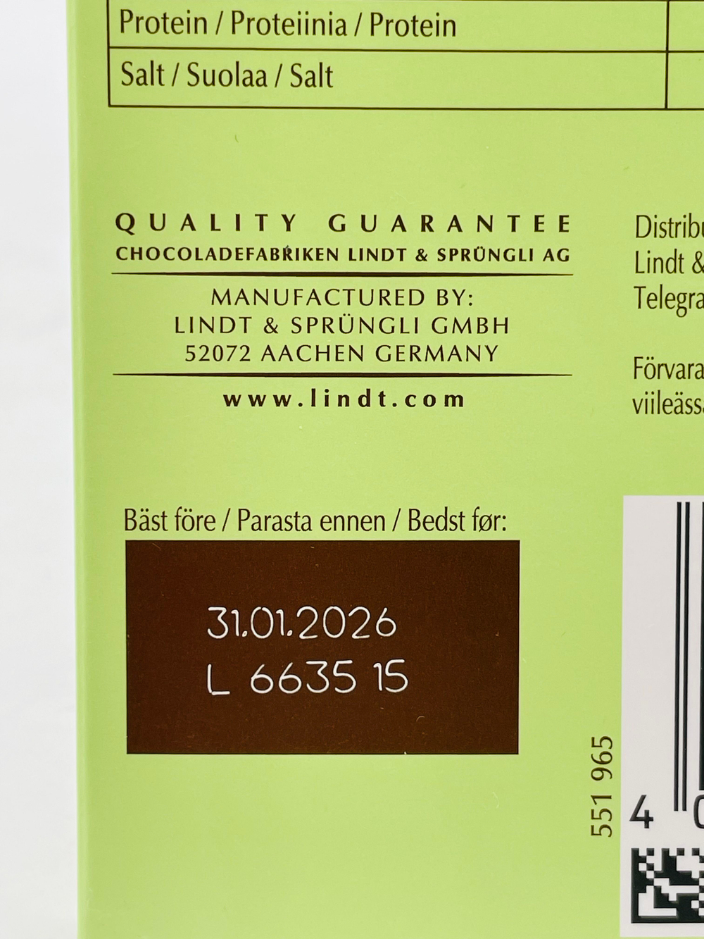 Шоколад LINDT Dubai Style молочный с фисташковой пастой и хрустящими кусочками катаиф, 150 г (из Финляндии)