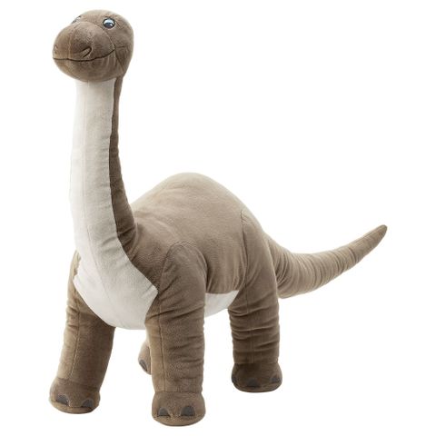 Мягкая игрушка IKEA JATTELIK (ЙЭТТЕЛИК), Динозавр, Коричневый, 90 см