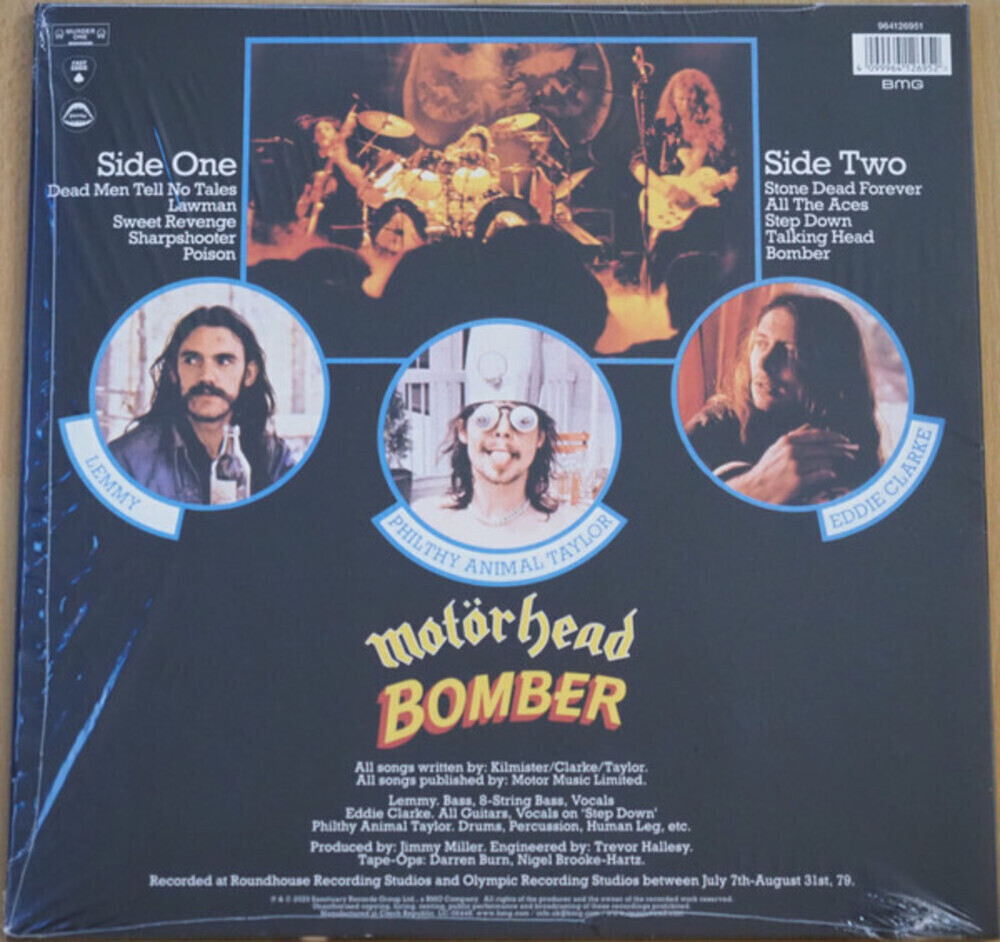Motorhead / Bomber (Limited Edition)(Coloured Vinyl)(LP)