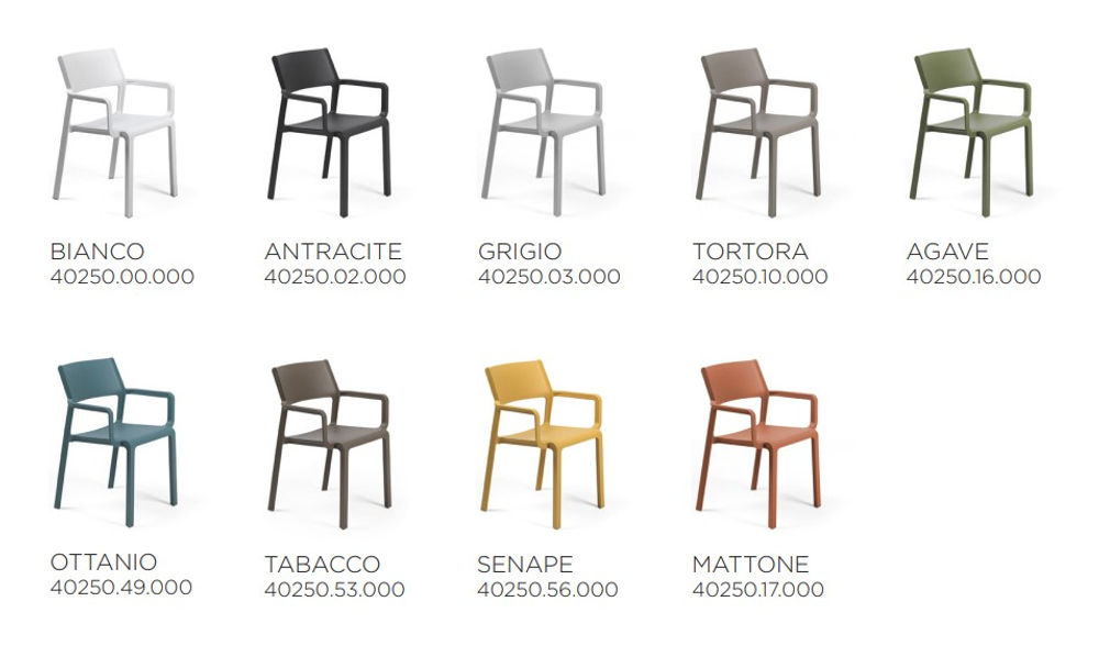 Кресло пластиковое Trill Armchair