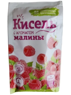 Кисель с ароматом малины 27 г * 15 шт