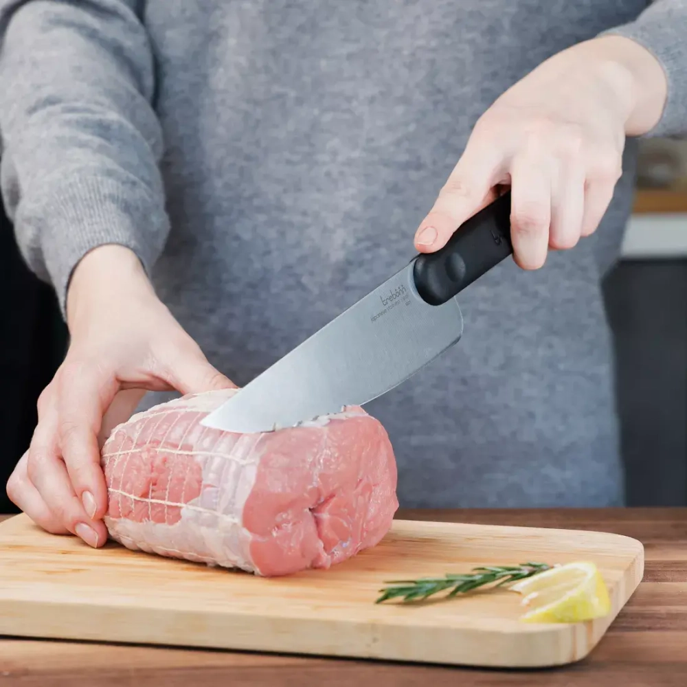 Набор ножей 4 предмета Trebonn Chopping boards and Knives черный