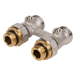 Узел нижнего подключения Royal Thermo прямой ½quot;х3/4quot;EK