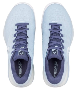 Женские теннисные кроссовки Head Revolt Pro 5.0 Clay - light blue/dark blue