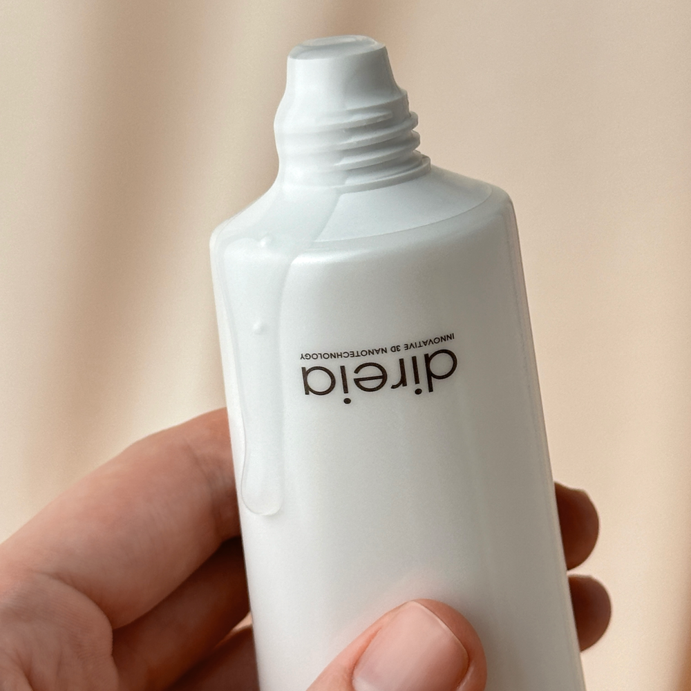 Гель для снятия макияжа и умывания 2 в 1 с экзосомами Direia Stem Repair Cleansing Gel