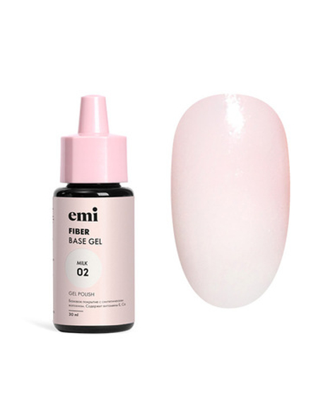 E.MiLac Fiber Base Gel Milk №2, 30 мл.