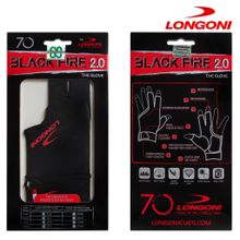Перчатка Longoni Black Fire 2.0 левая S