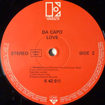 Love ‎– Da Capo (Германия) Т
