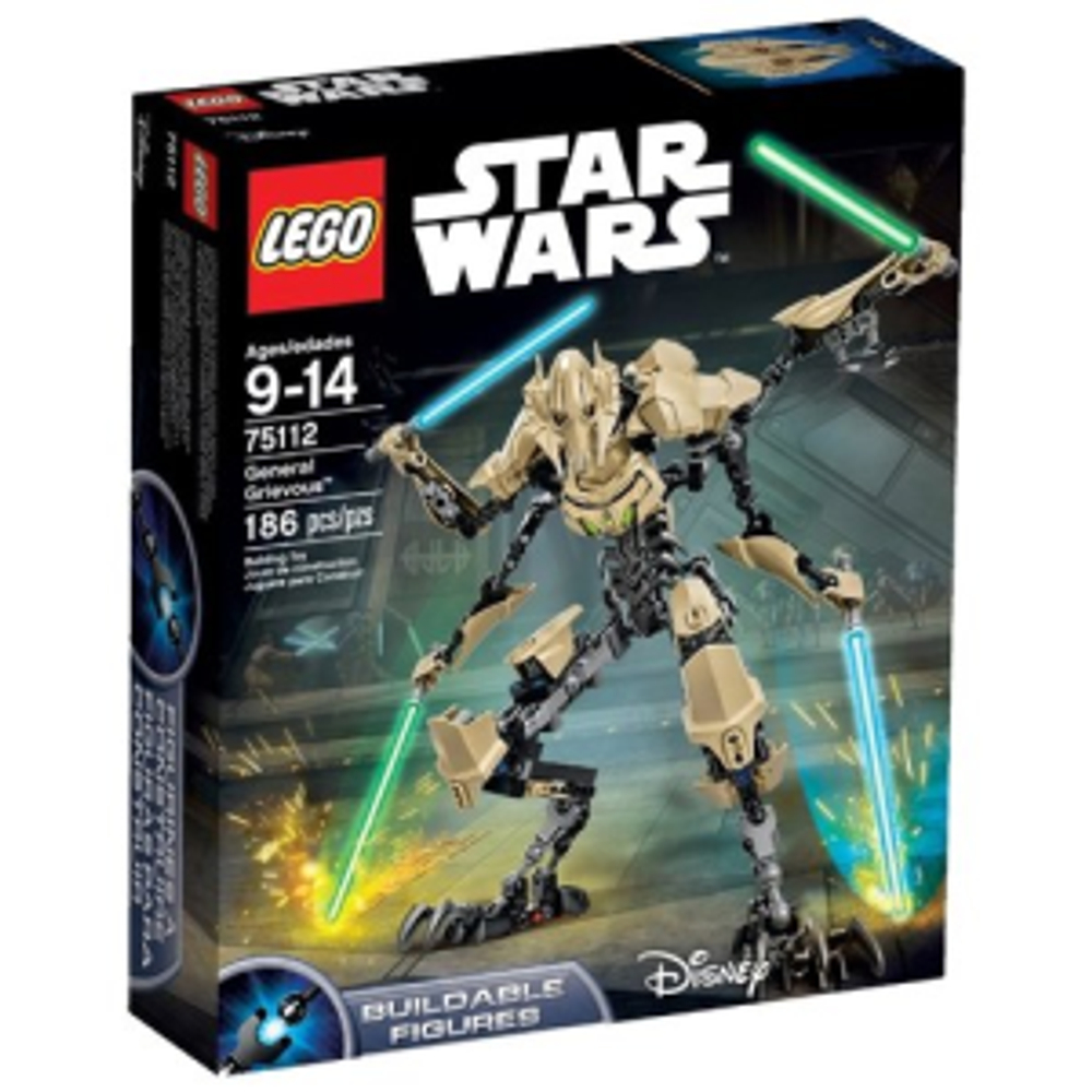 Конструктор LEGO Star Wars 75112 Генерал Гривус, 86 элементов