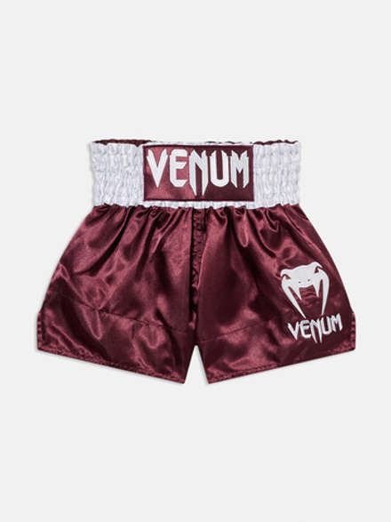 Шорты тайские детские Venum Classic Burgundy