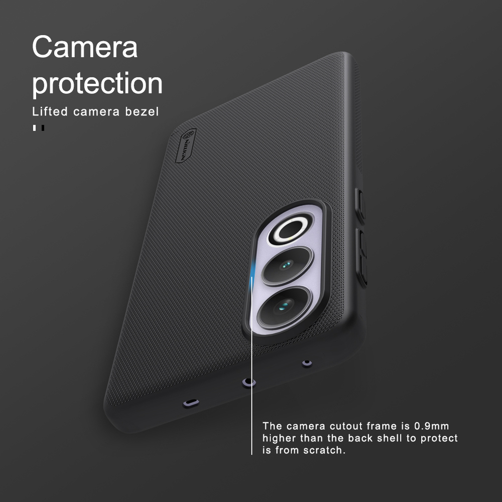 Тонкий жесткий чехол от Nillkin для OnePlus Ace 3V, серия Super Frosted Shield