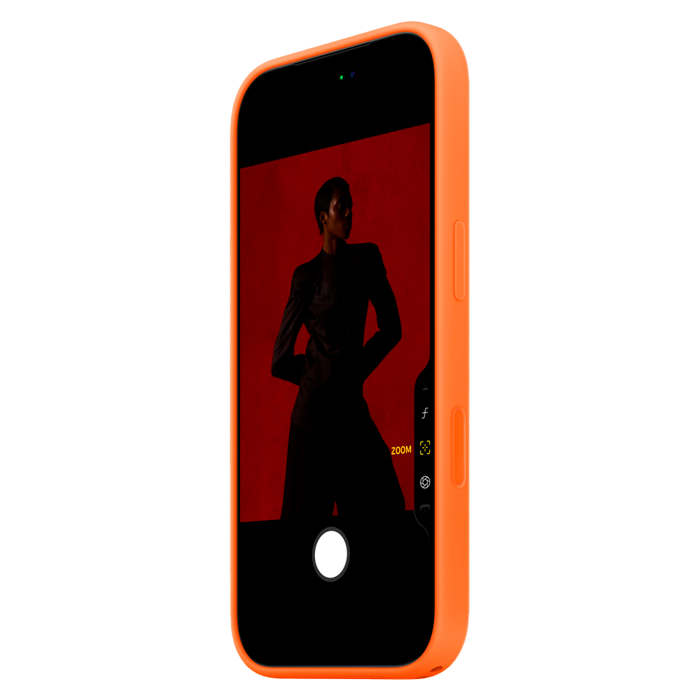 Силиконовый чехол Apple Silicone Case with MagSafe для iPhone 17 Pro, Orange