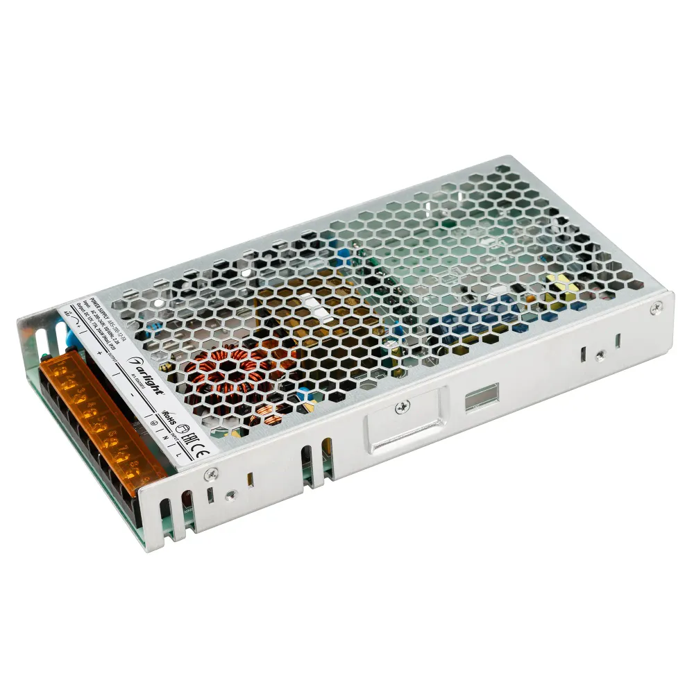 Блок питания ARS-200-12-FA (12V, 17A, 204W) (Arlight, IP20 Сетка, 3 года) Блок питания ARS-200-12-FA (12V, 17A, 204W) (Arlight, IP20 Сетка, 3 года)