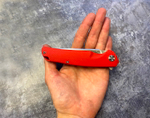 Складной нож Shark Red, сталь D2, G-10, ТДК Кизляр