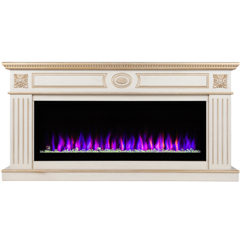 Каминокомплект Real Flame Siena 50 WT с очагом Saphir 50
