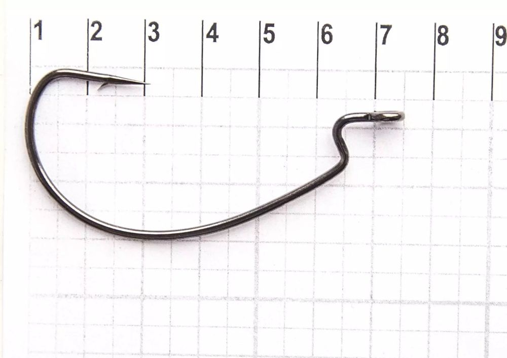 Офсетный крючок Crazy Fish Big Game Offset Hook №4/0 5 шт