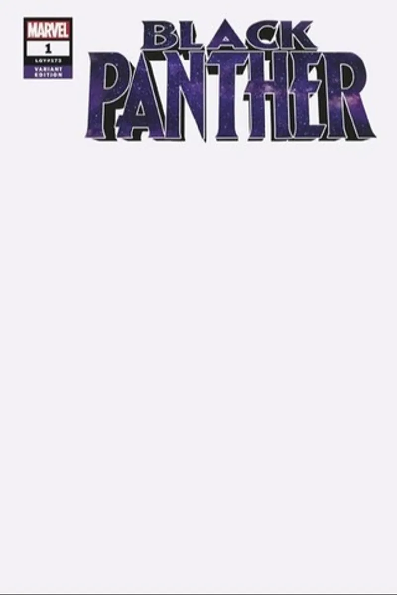 Black Panther Vol 7 #1 (Blank Cover)
