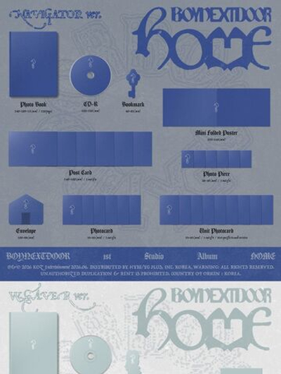 Альбом BOYNEXTDOOR - HOME 1st Studio Album RANDOM Version