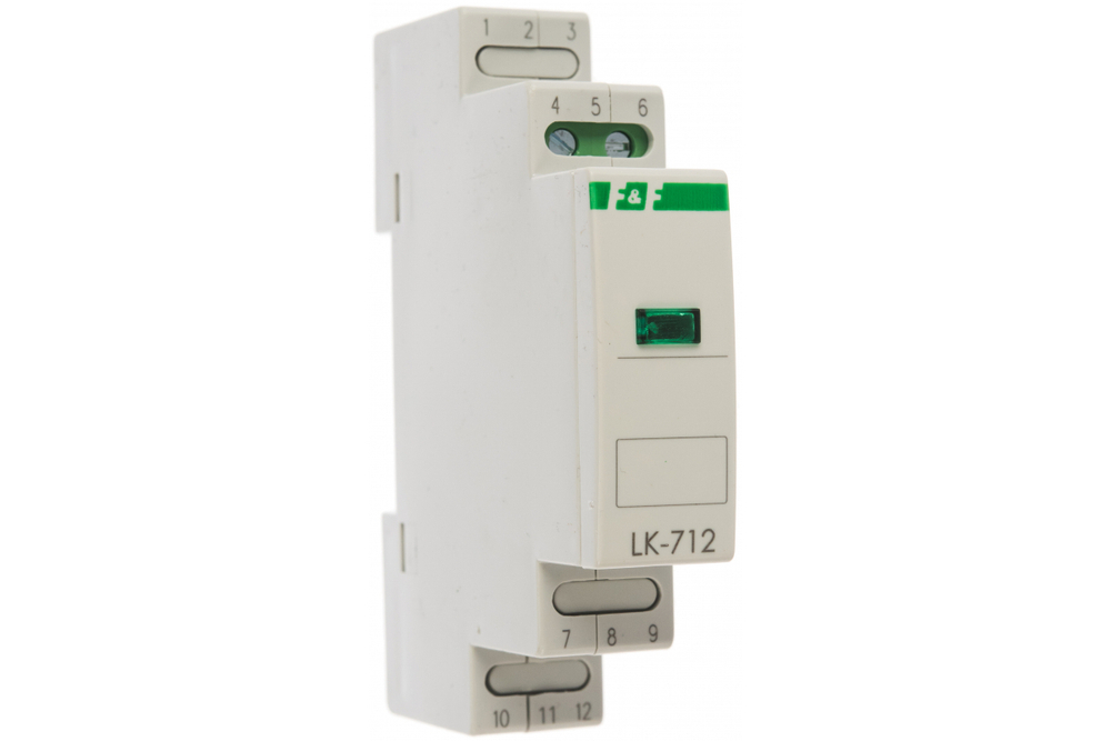 Указатель напряжения (вольтметр) LK-712 1-фазн. 130-260 AC/DC IP20 с сигнализацией F&F
