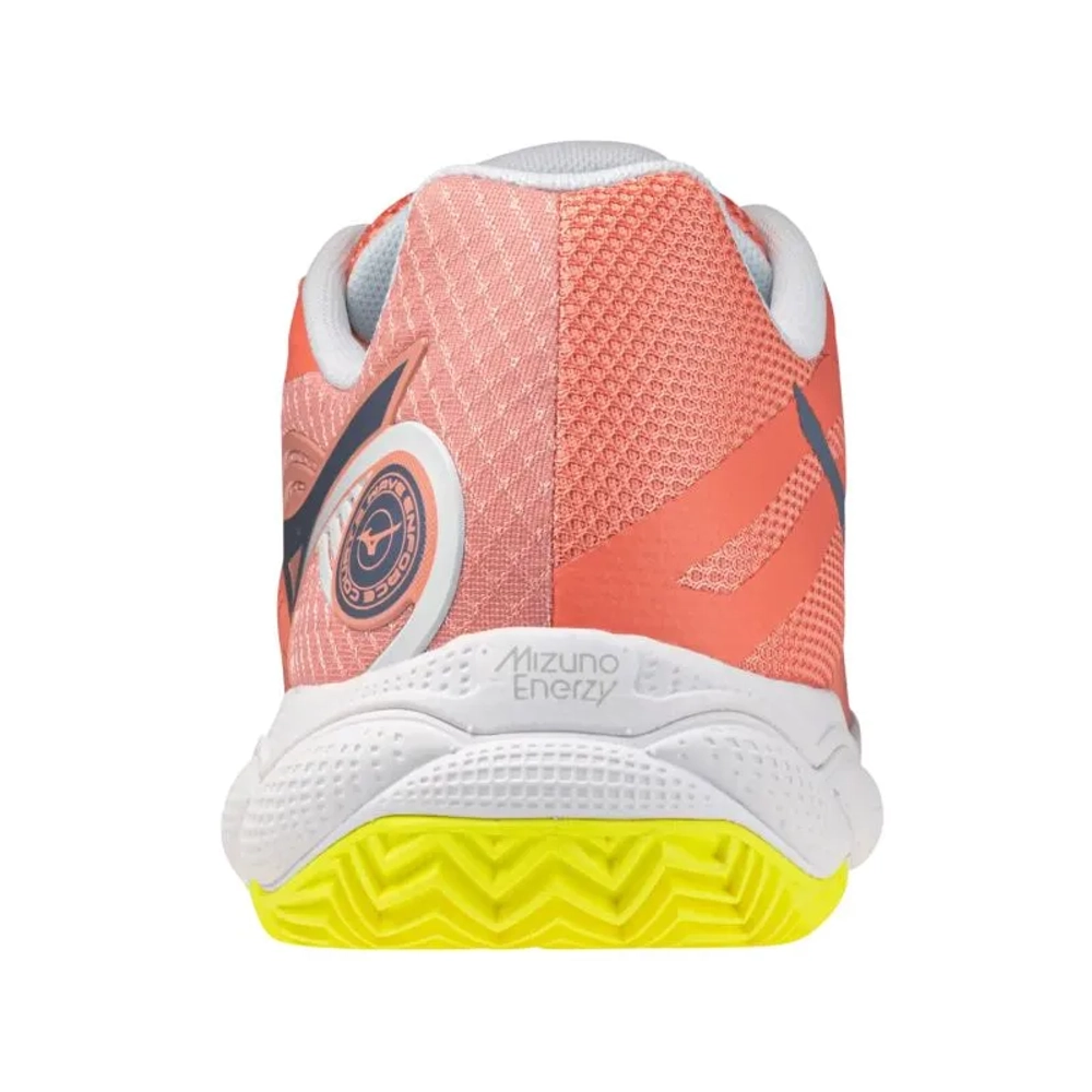 Женские кроссовки для padel Mizuno Wave Enforce Court 2 Padel - desert flower/wild wind/yellow jasper