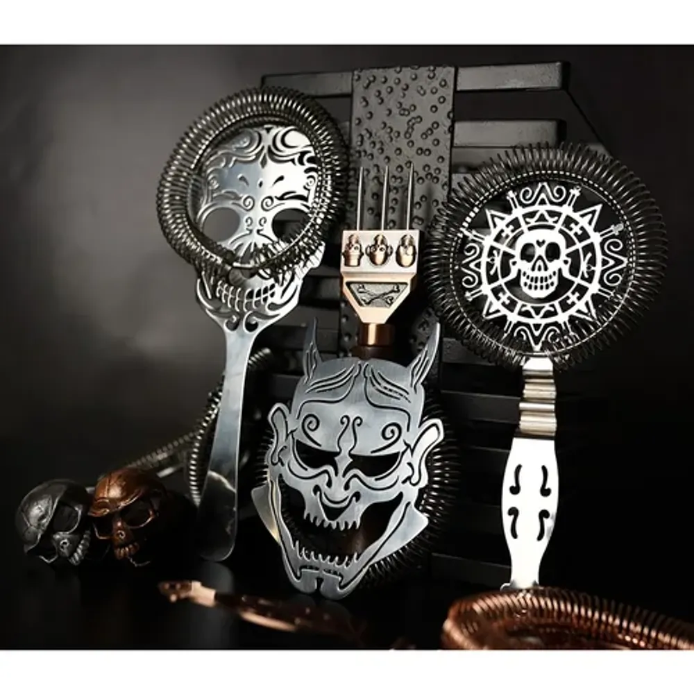 Стрейнер барный нерж. d 10 см Skull B'Guys P.L.- Barbossa